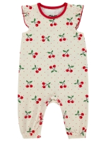 Picture of Wholesale - Civil Baby - Ivory - Baby Girl-Bodysuit-68-74-80-86 Month (1-1-1-1) 4 Pieces 