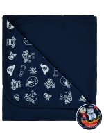 Picture of Wholesale - Civil Baby - Navy - -Blanket and Swaddle-S Size (Of 1) 1 Pieces 