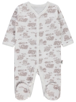 Picture of Wholesale - Civil Baby - Ecru - -Bodysuit-56-62-68 Month(1-1-1) 3 Pieces 