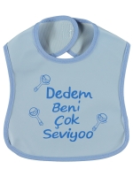 Resim Toptan - Civil Baby - Mavi - Bebek-Mama Önlüğü-S Beden (6 LI) 6 Adet 
