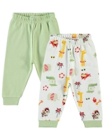 Picture of Wholesale - Civil Baby - Green - -Baby Bottoms-56-62-68-74 (1-1-1-1) 4 Pieces 