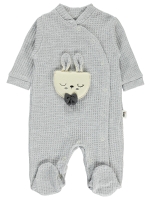 Picture of Wholesale - Civil Baby - Grey - -Bodysuit-56-62 (1-1) 2 Pieces 