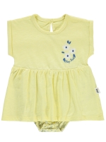Resim Toptan - Civil Baby - Açık Sarı - Bebek-Jile ve Elbise-68-74-80-86 AY (1-1-1-1) 4 Adet 