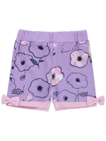 Picture of Wholesale - Civil Baby - Pink-Damson - Baby-Shorts-68-74-80-86 Month (1-1-1-1) 4 Pieces 