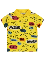 Picture of Wholesale - Civil Boys - Yellow - -Sweatshirt and T-Shirt-2-3-4-5 Year (1-1-1-1) 4 Pieces 