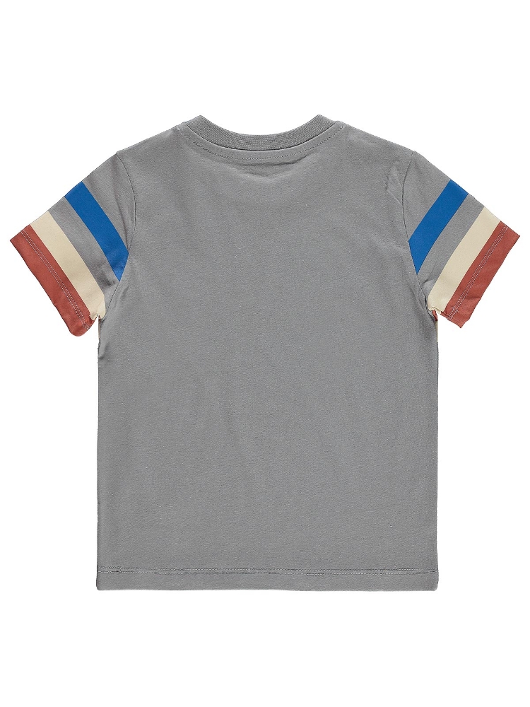 Picture of Wholesale - Civil Boys - Grey - -Sweatshirt and T-Shirt-2-3-4-5 Year (1-1-1-1) 4 Pieces 