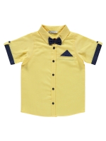 Picture of Wholesale - Civil Boys - Yellow - -Shirt-6-7-8-9 Year (1-1-1-1) 4 Pieces 