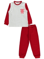 Resim Toptan - Civil Boys - Kırmızı - Erkek Çocuk-Pijama Takımı-2-3-4-5 YAŞ (1-1-1-1) 4 Adet 