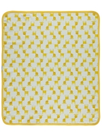 Picture of Wholesale - Civil Baby - Yellow - -Blanket and Swaddle-S Size (Of 2) 2 Pieces 