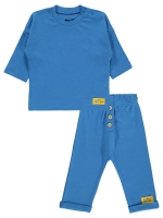 Picture of Wholesale - Civil Baby - Blue - Baby-Set-62-68-74-80-86 Month (1-1-1-1-1) 5 Pieces 