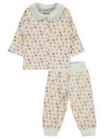 Resim Toptan - Civil Baby - Ekru - Bebek-Pijama Takımı-62-68-74-80-86 AY (1-1-1-1-1) 5 