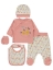 Picture of Wholesale - Civil Baby - Ecru - Baby-Snapsuit Sets-50 Month (Of 4) 4 