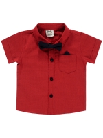 Resim Toptan - Civil Baby - Kırmızı - Bebek-Gömlek-68-74-80-86 AY (1-1-1-1) 4 