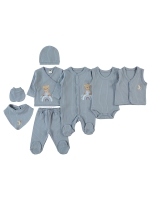 Resim Toptan - Civil Baby - İndigo - Bebek-Zıbın Setleri-50 AY (2 Li ) 2 